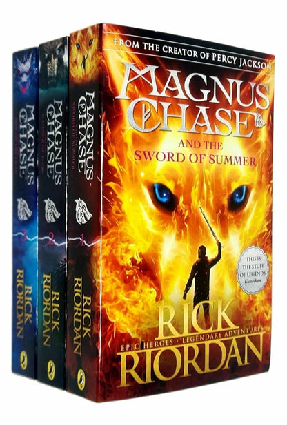 The Magnus Chase and the Gods of Asgard Series Books 1 - 3 Collection