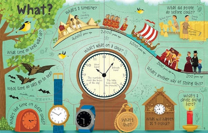 Lift-the-Flap Questions and Answers About Time