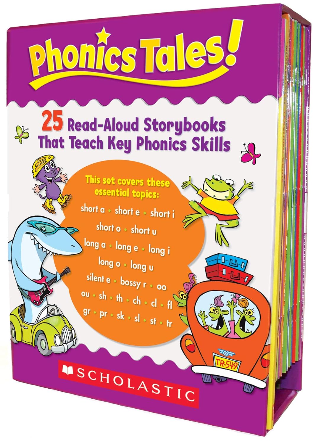 Phonics Tales : 25 Read-Aloud Storybooks That Teach Key Phonics Skills