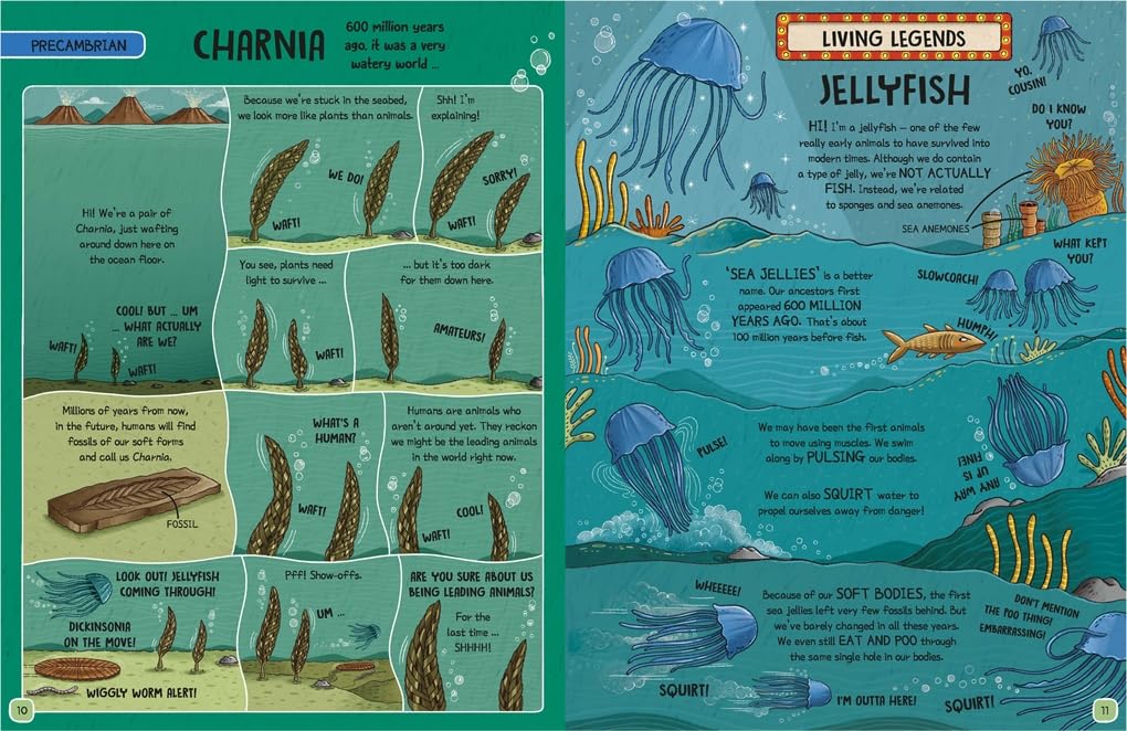 The Wild Life of Dinosaurs and Other Prehistoric Animals