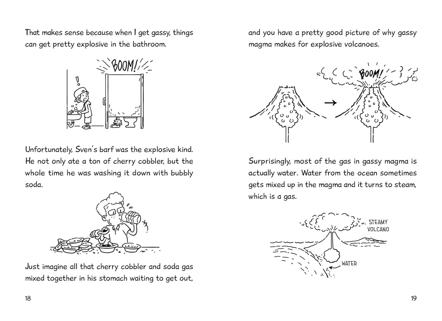 Oliver's Great Big Universe #2: Volcanoes Are Hot!