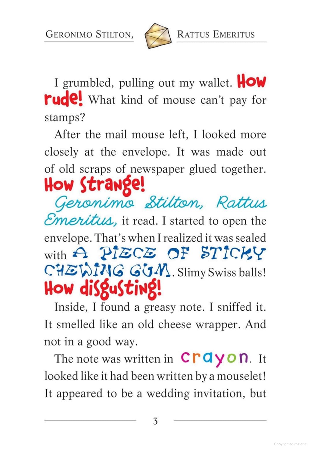 Wedding Crasher (Geronimo Stilton, No. 28)