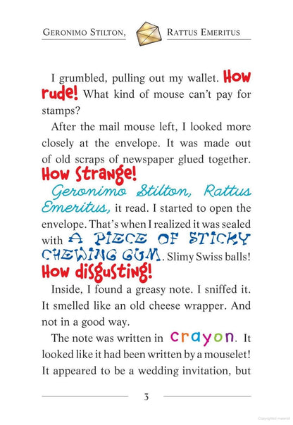 Wedding Crasher (Geronimo Stilton, No. 28)