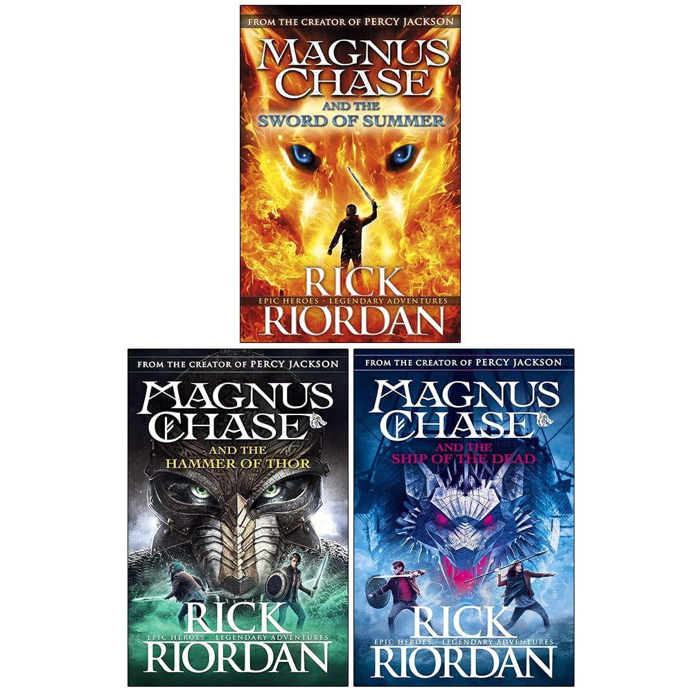 The Magnus Chase and the Gods of Asgard Series Books 1 - 3 Collection