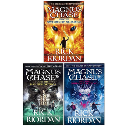 The Magnus Chase and the Gods of Asgard Series Books 1 - 3 Collection