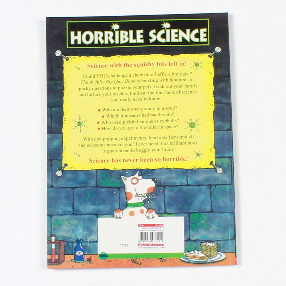 The Awfully Big Quiz Book (Horrible Science)