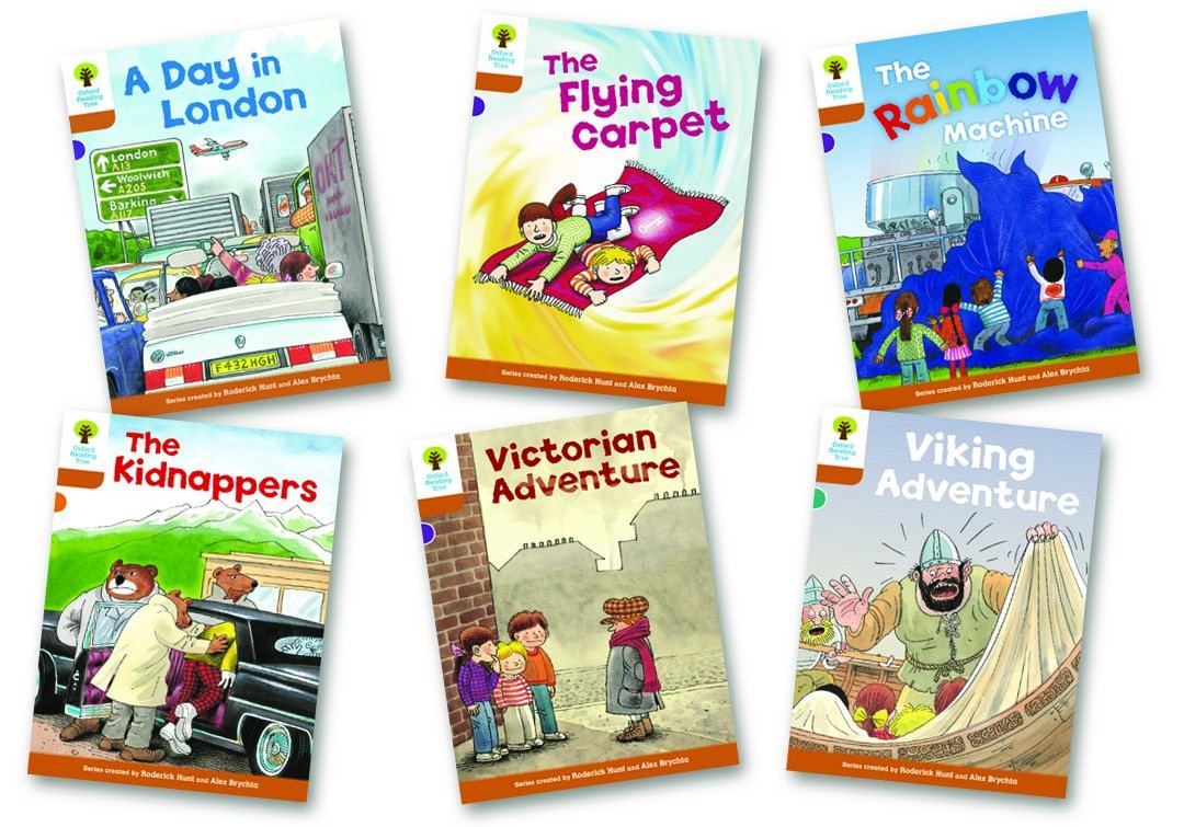 Oxford Reading Tree Biff, Chip and Kipper Level 8. Stories: Mixed Pack of 6