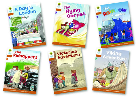 Oxford Reading Tree Biff, Chip and Kipper Level 8. Stories: Mixed Pack of 6