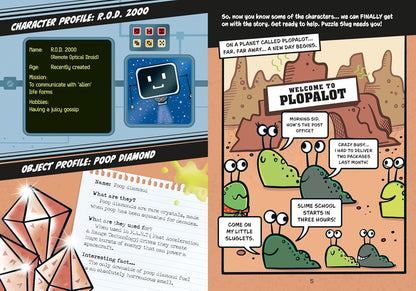 Puzzle Slug and the Intergalactic Poop Robbery