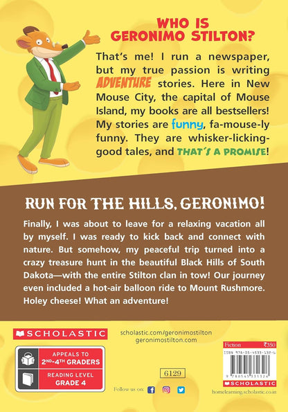 Run for the Hills, Geronimo! (Geronimo Stilton, #47)