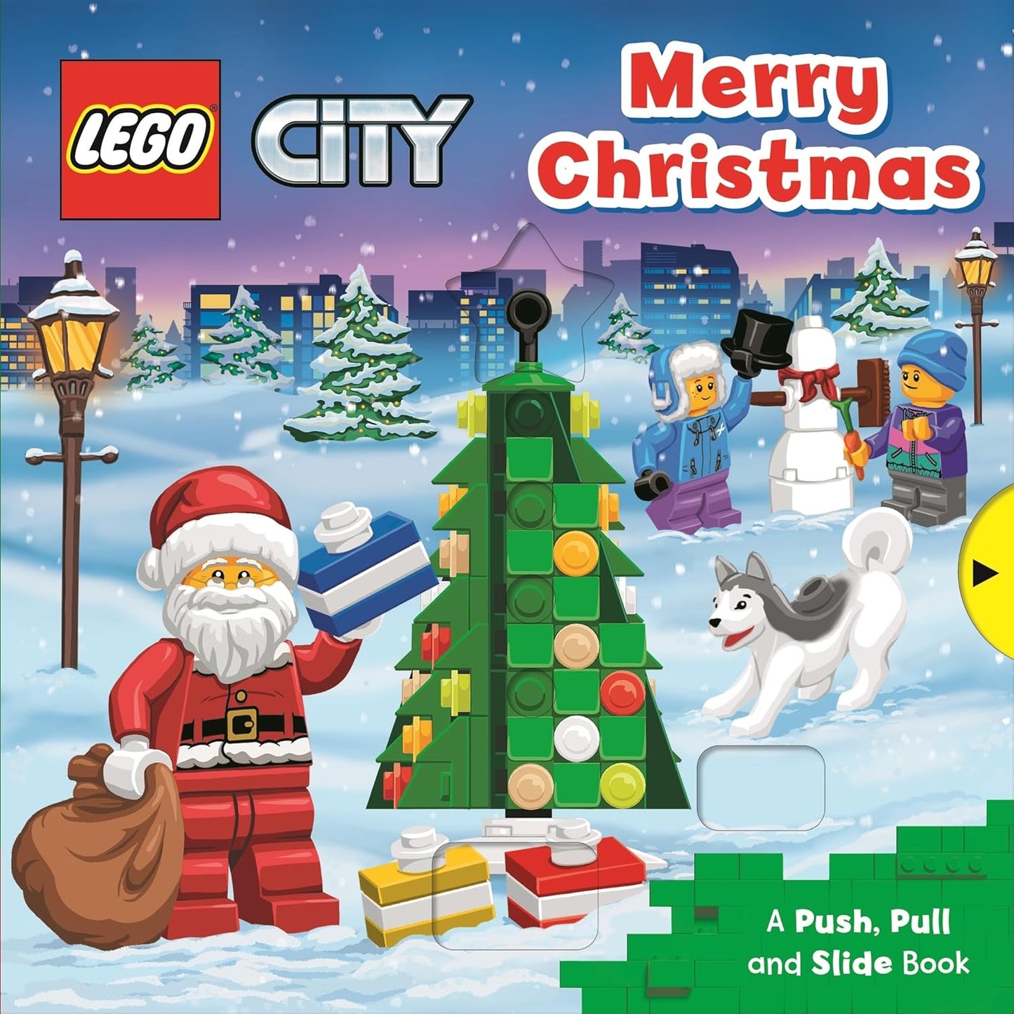 LEGO Merry Christmas: A Push, Pull and Slide Book