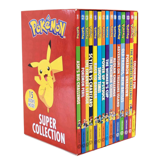 Pokemon Super Collection ( 15 Books )