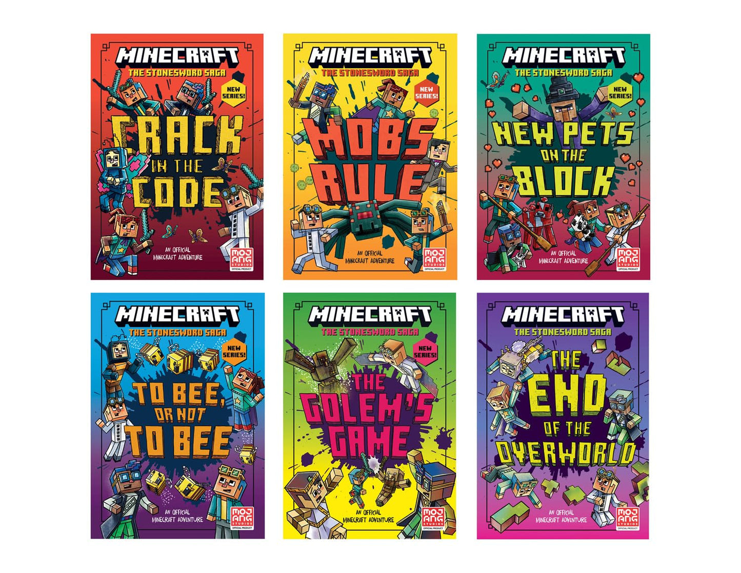 Minecraft – Stonesword Saga (6 Books)