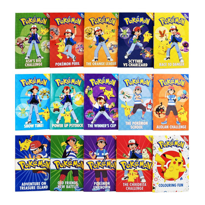 Pokemon Super Collection ( 15 Books )