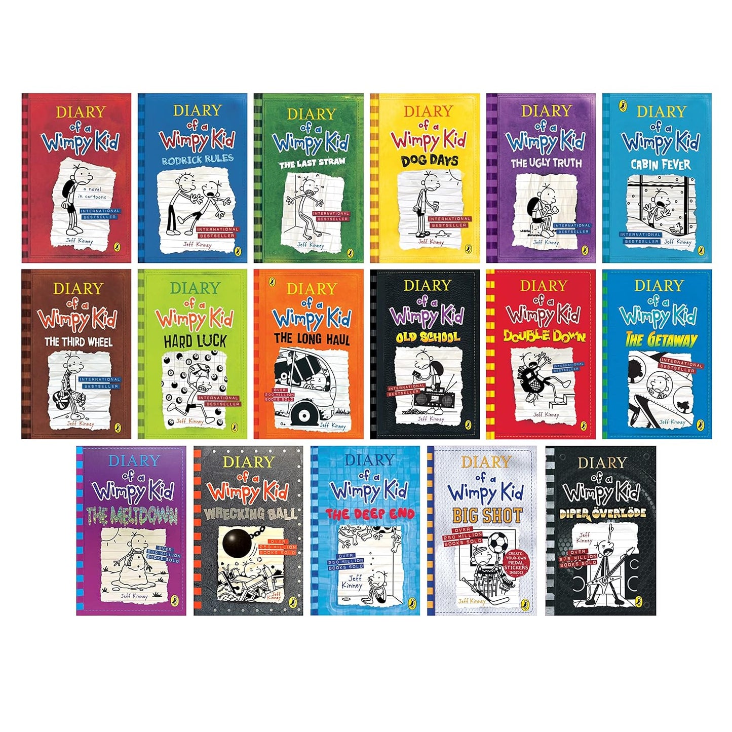 Diary of a Wimpy Kid  1-17