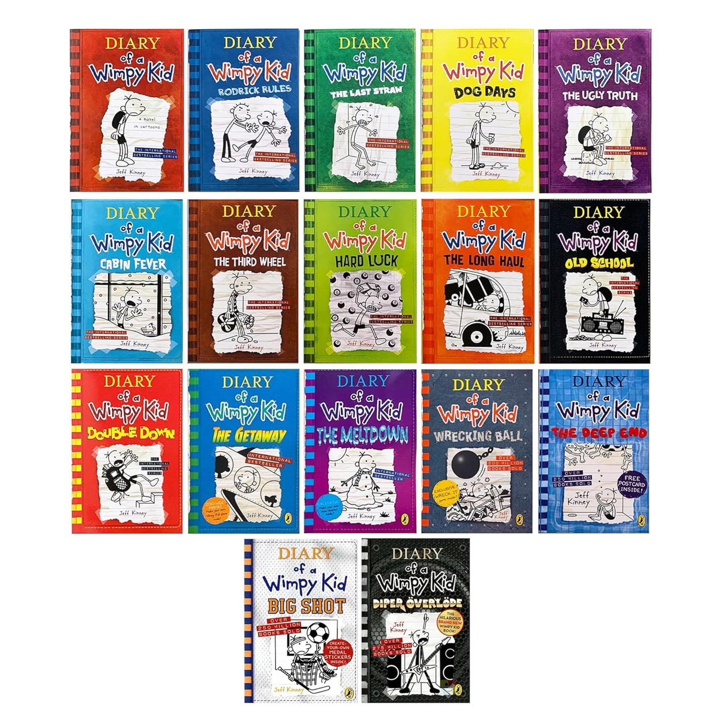 Diary of a Wimpy Kid  1-17