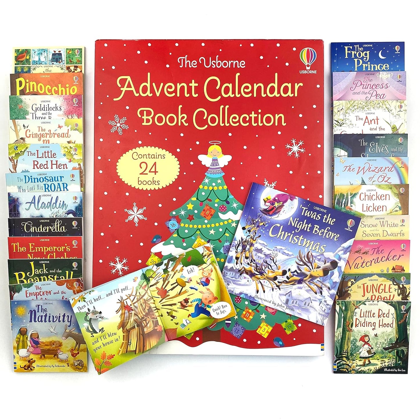 The Usborne: Advent Calendar Book Collection