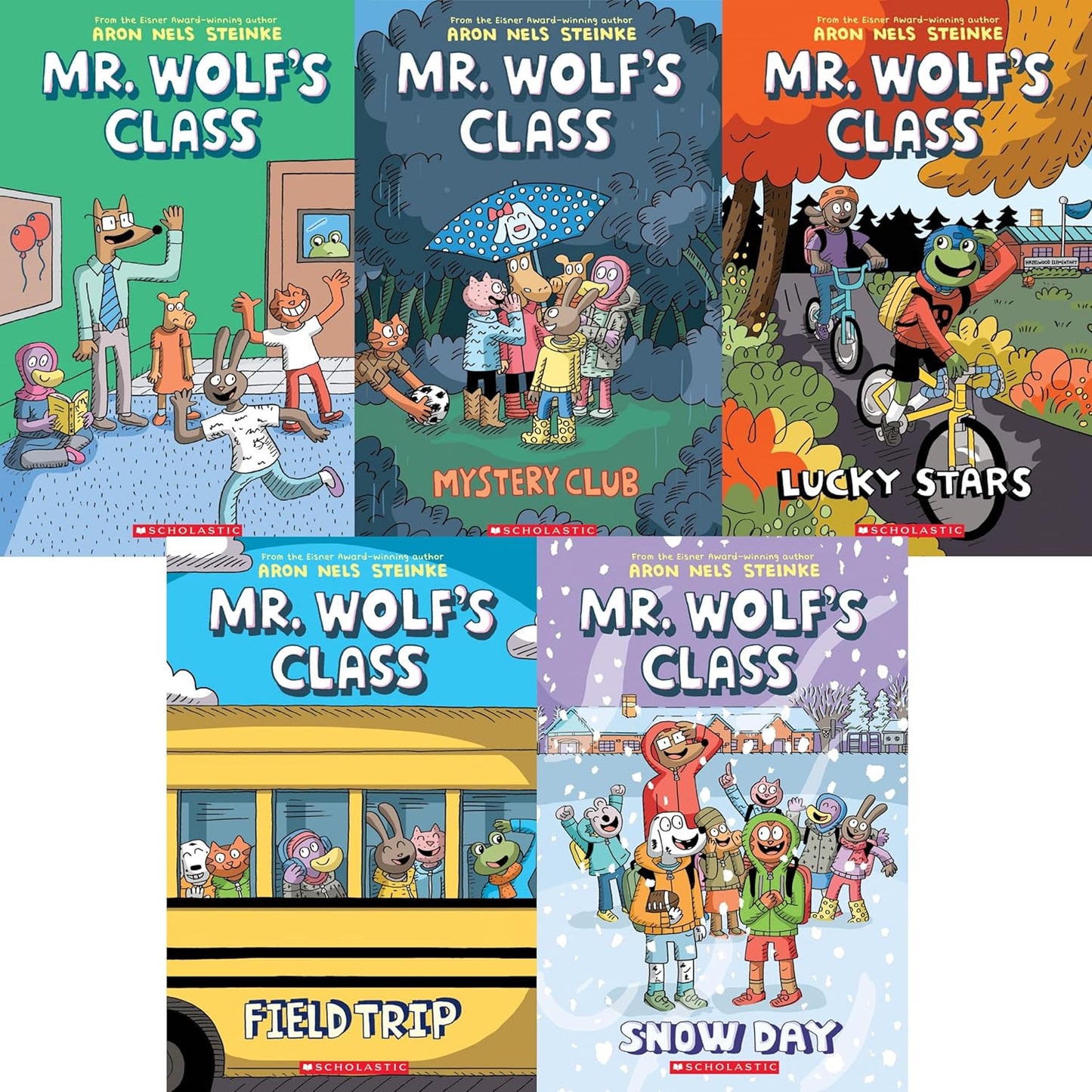 Mr. Wolfs Class Collection - 5 Books