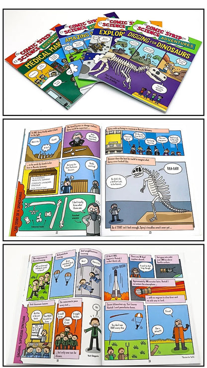 Comic Strip Science Adventures Collection