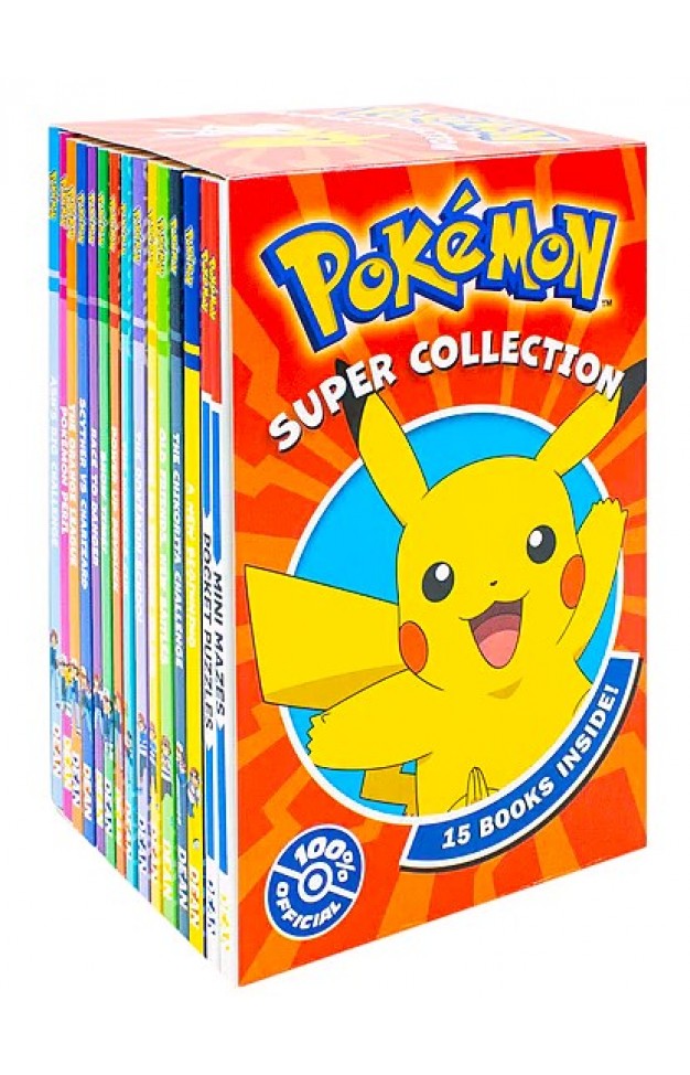 Pokemon Super Collection ( 15 Books )