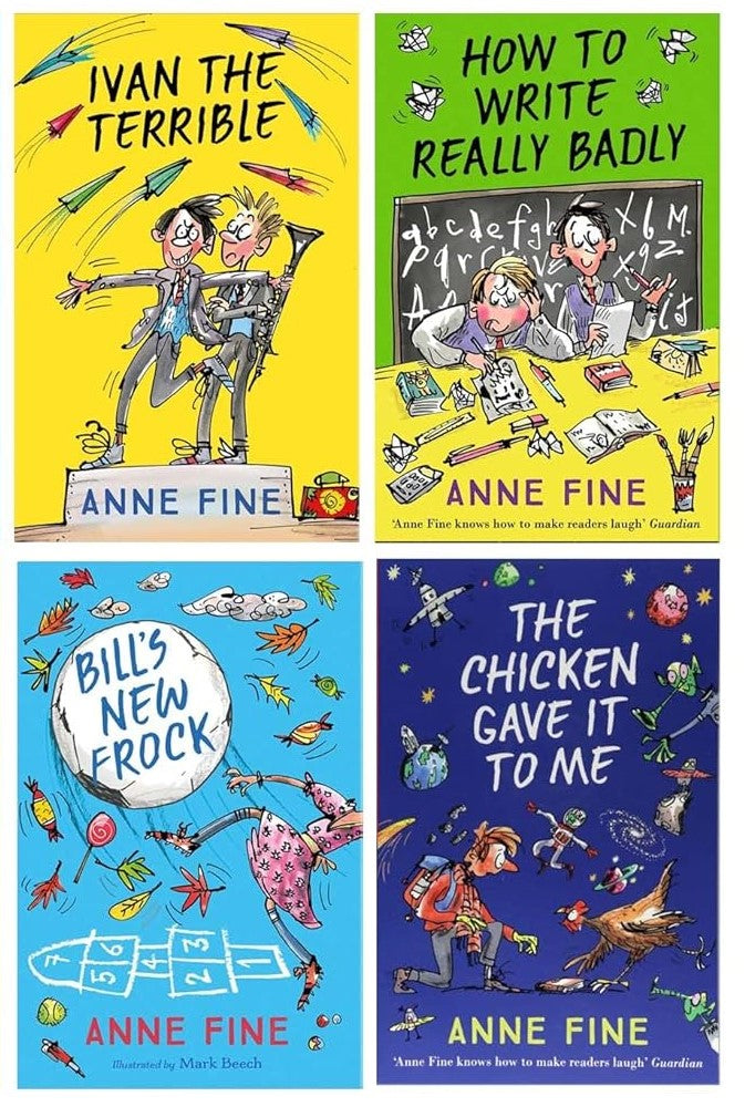 Anne Fine Collection - 4 Books