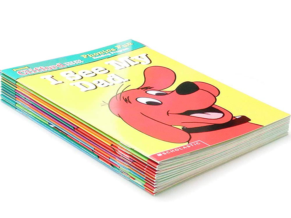 Clifford's Phonics Fun Boxed Pack 1 Collection - 12 Books