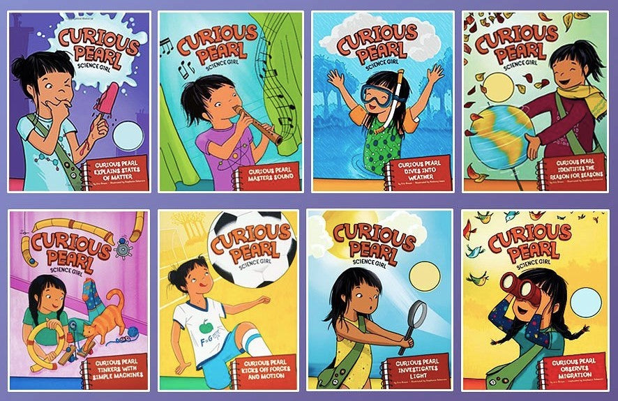 Curious Pearl, Science Girl Collection - 8 Books