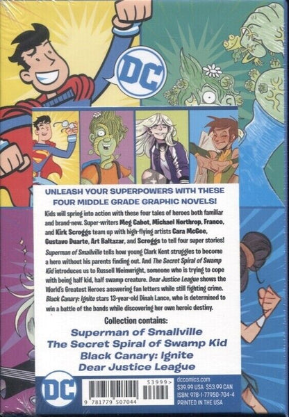 DC Graphic Novels For Kids Box Set 1 - 4 Books