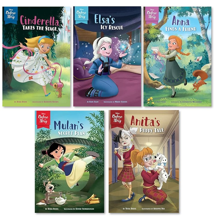 Disney Before The Story Collection - 5 Books