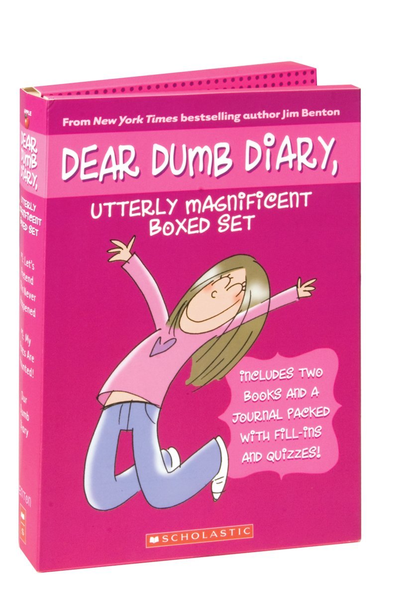 Dear Dumb Diary, Utterly Magnificent Boxed Set: Books #1-2 plus Diary - 3 Books