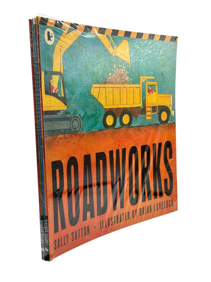 Working Vehicle Collection (Demolition, Construction, Roadworks & Ambulance)- 4 Books