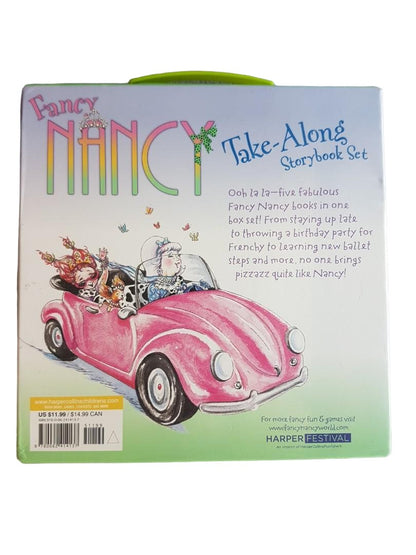 Fancy Nancy Take-Along Storybook Set - 5 Books