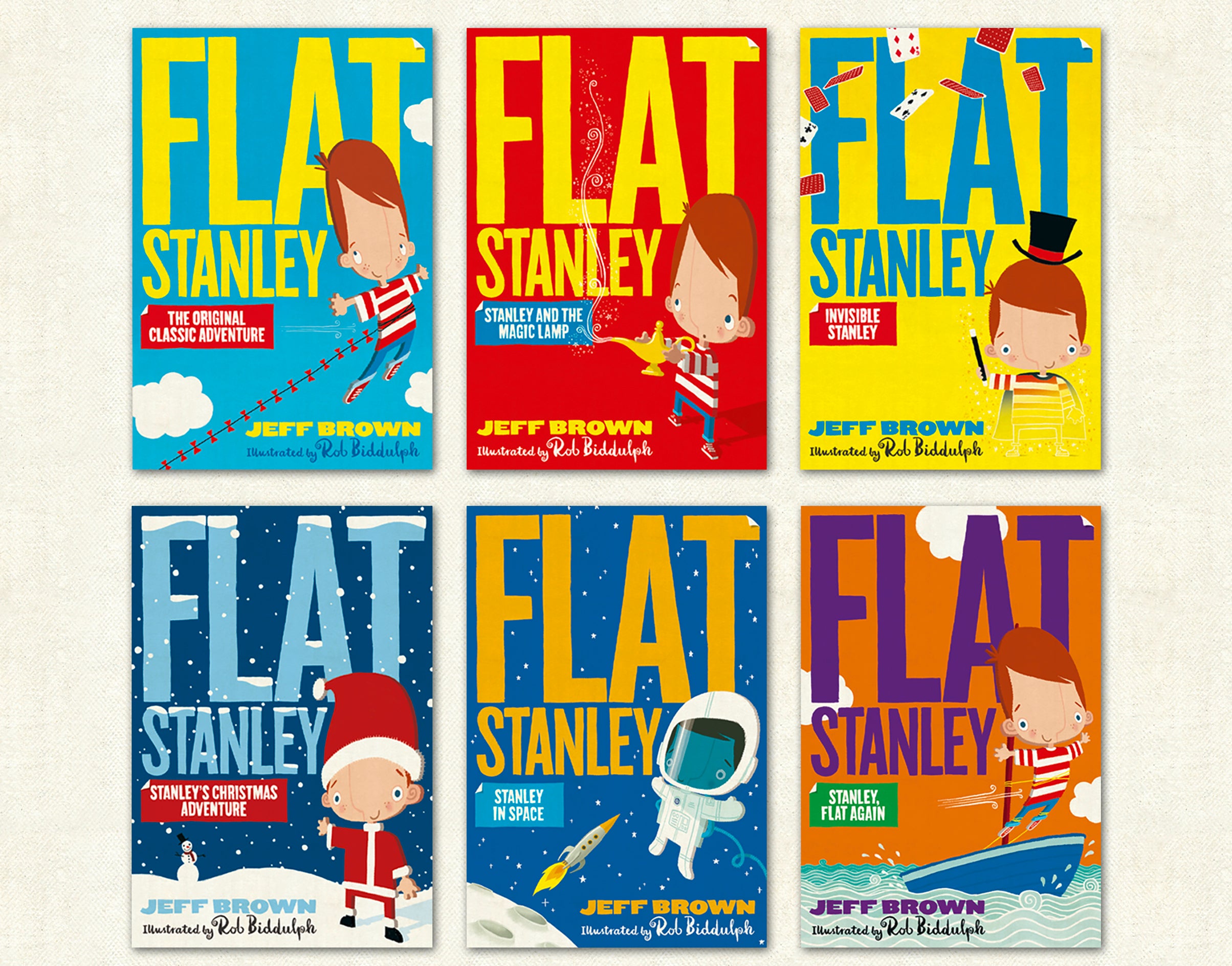 Flat Stanley Collection - 6 Books – Jing Kung Book Center