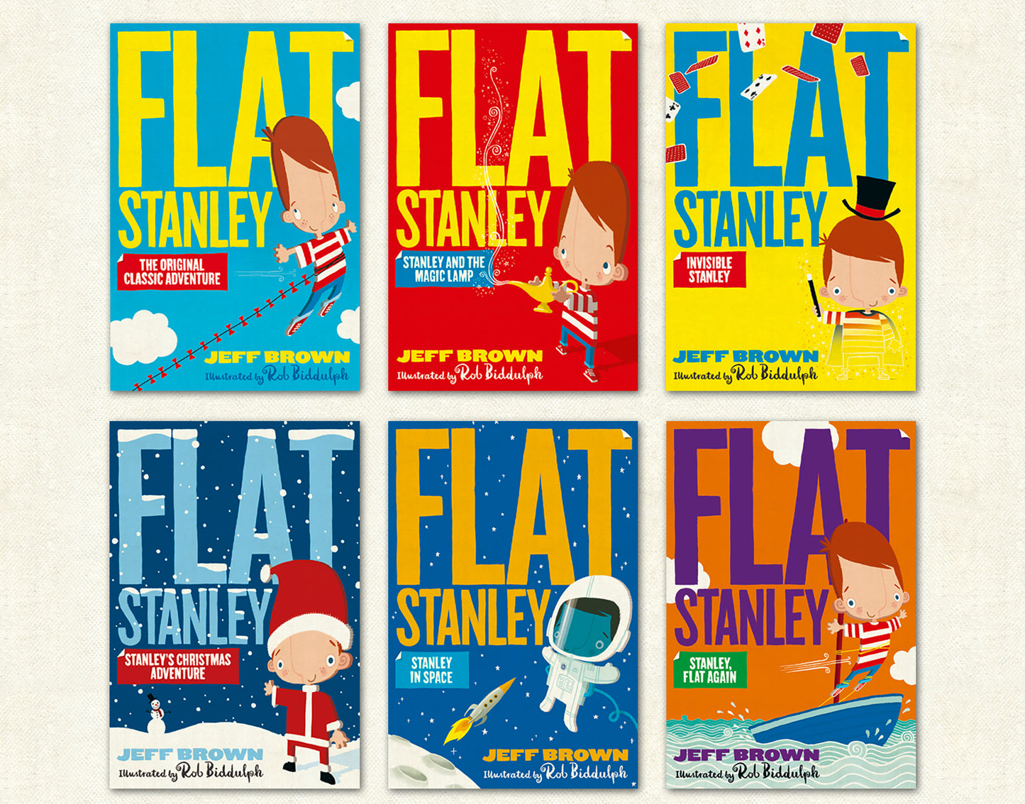 Flat Stanley Collection - 6 Books