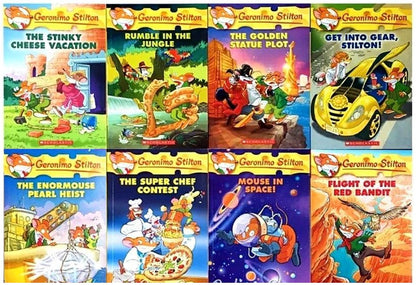 Geronimo Stilton Collection - 8 Books (#51-58)