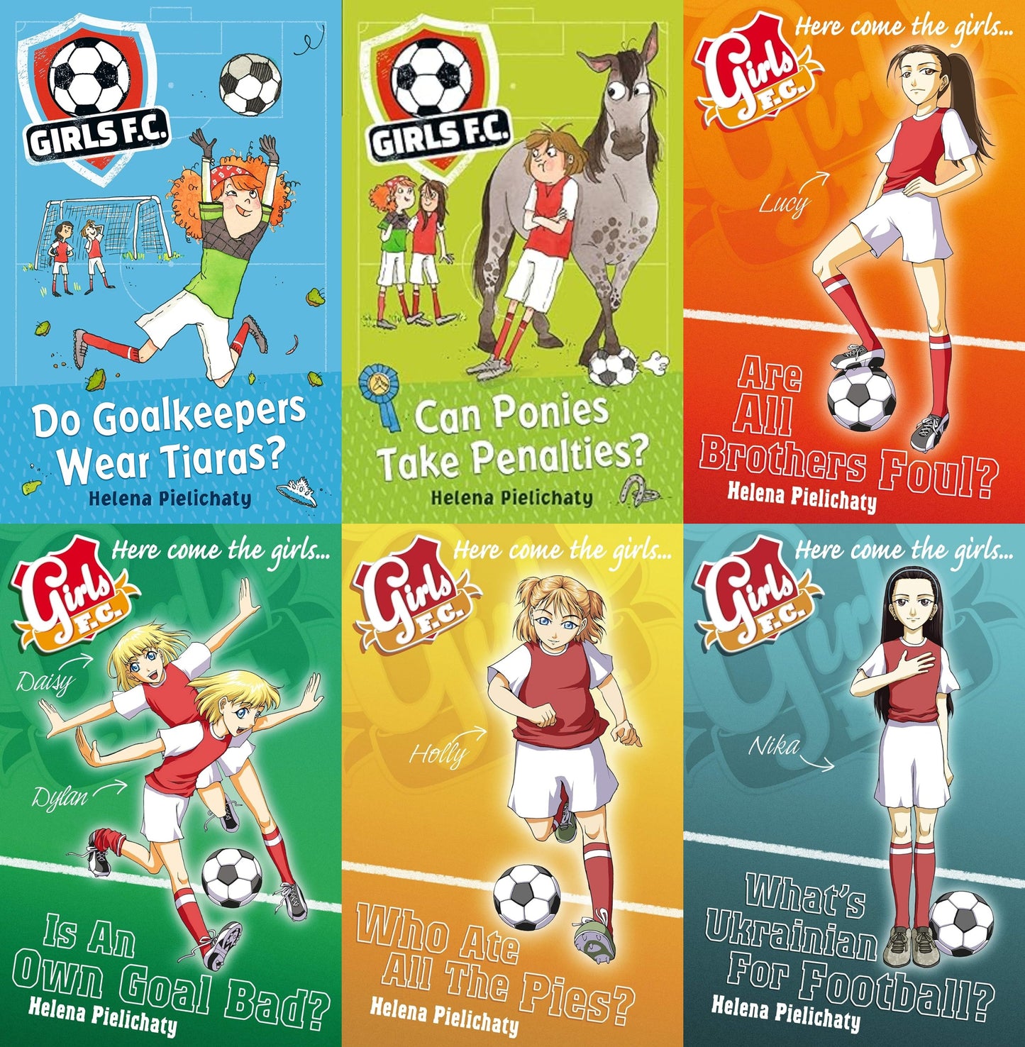 Girls F.C. Collection - 6 Books (#01-06)