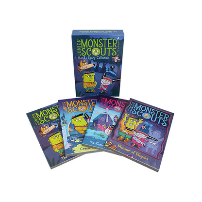 Junior Monster Scouts Not-So-Scary Collection - 4 Books ( #01-04 )