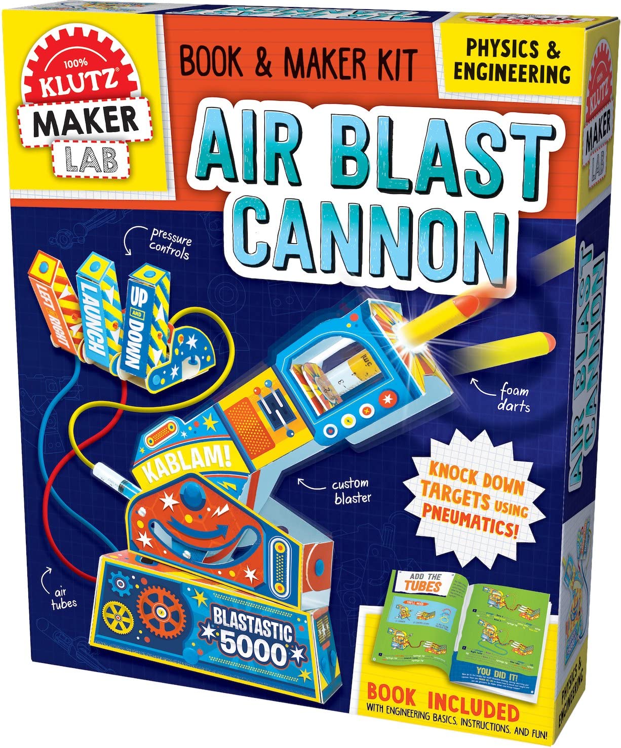 Klutz Maker Lab -Air Blast Cannon