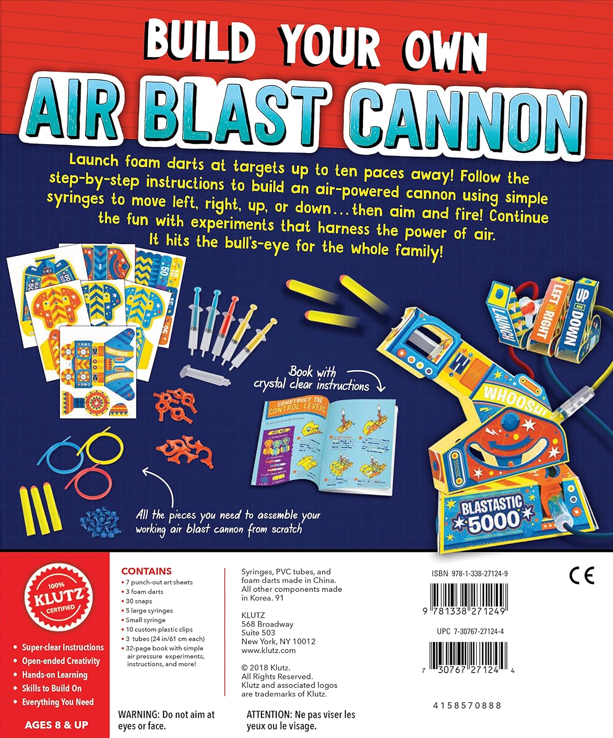 Klutz Maker Lab -Air Blast Cannon