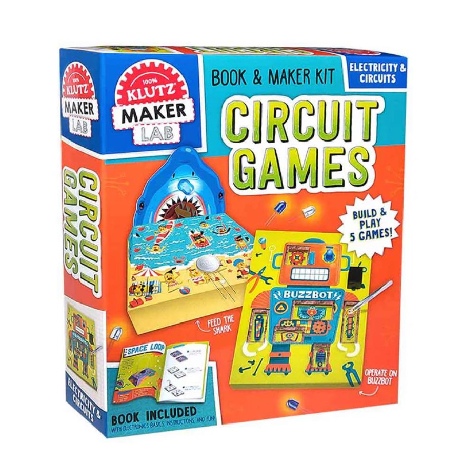 Klutz Maker Lab - Circuit Games – Jing Kung Book Center