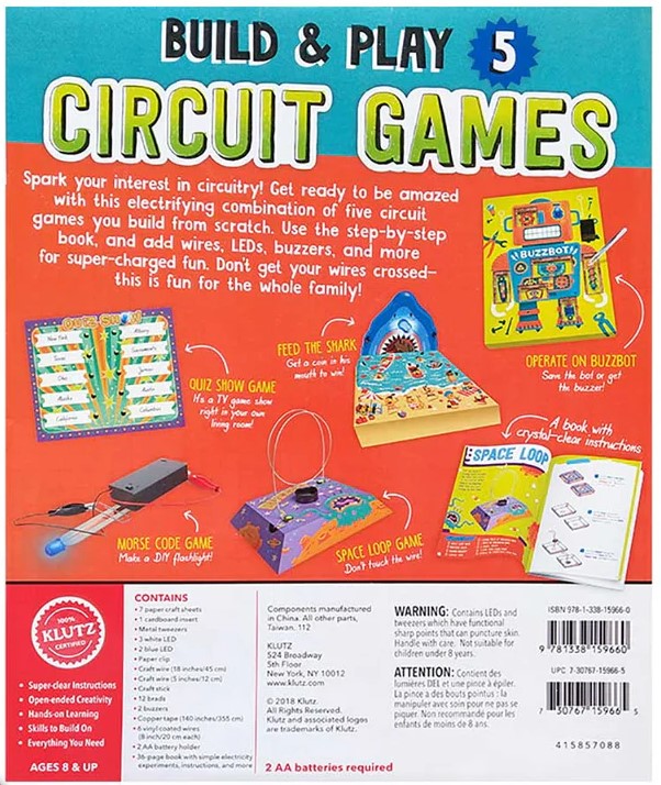 Klutz Maker Lab - Circuit Games