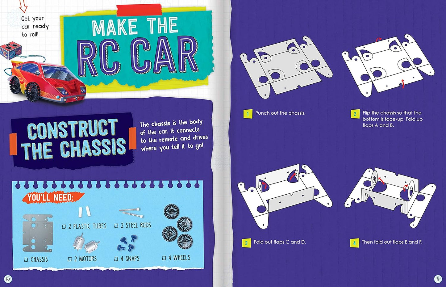 Klutz Maker Lab - Wired Remote Race Car