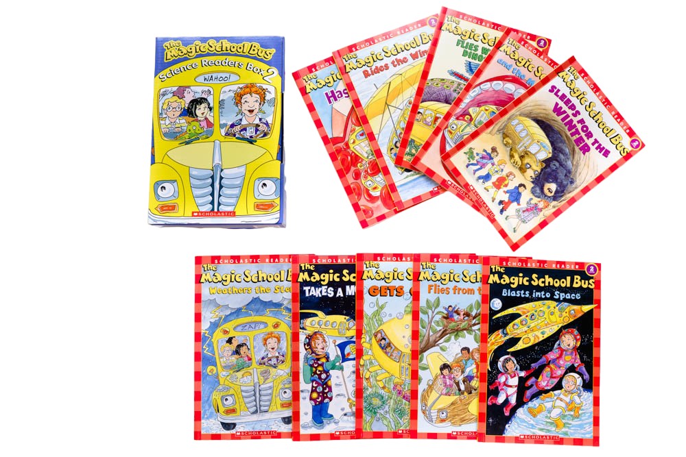 Magic School Bus Science Readers Box Set 2 - 10 Books