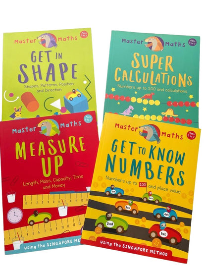 Master Maths Collection - 4 Books