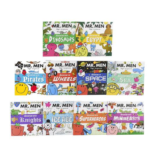 Mr. Men Adventures Collection - 10 Books