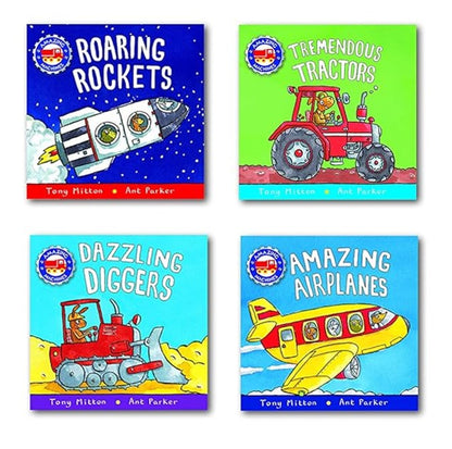 My Amazing Machines Collection -4 Board Books in Bag