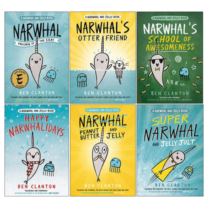 Narwhal and Jelly Collection - 6 Books