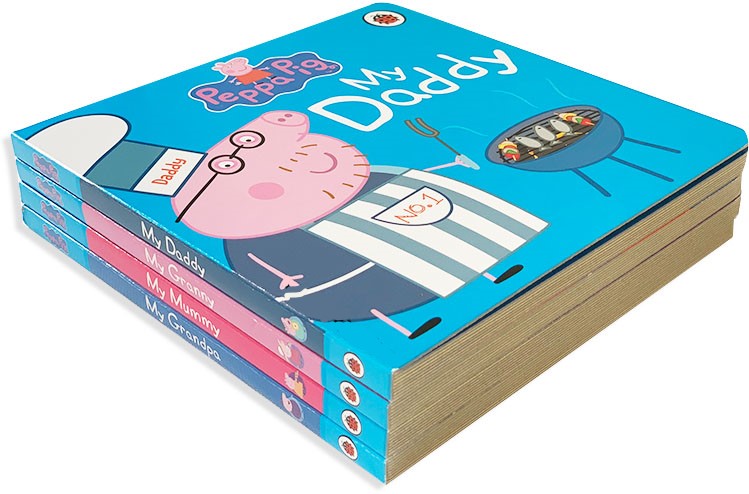 Peppa Pig Family Collection - 4 Board Books