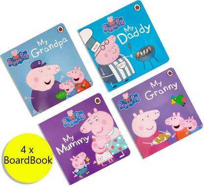 Peppa Pig Family Collection - 4 Board Books