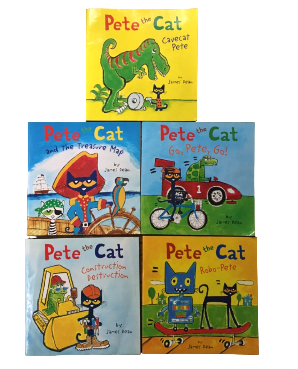 Pete the Cat Take-Along Storybook Set - 5 Books